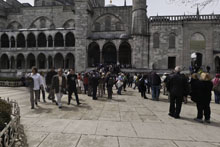 Blue Mosque Exterior View 2