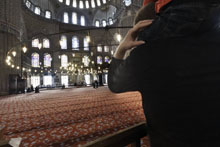 Blue Mosque Interior View 1