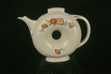 Orange Poppy "Donut Teapot"
